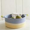 Decorative Cotton Rope Storage Box Large Capacity Desktop Organizer Makeup Storage Basket  Keys