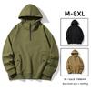 Men's Loose Fitting Top Hooded Sweater Men's Retro High-end Casual Long Sleeved Clothing