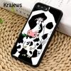 Cow cute spot cartoon print Phone Case Cover For iPhone 17 Air 16 15 14 plus 12 13 pro max coque Fundas