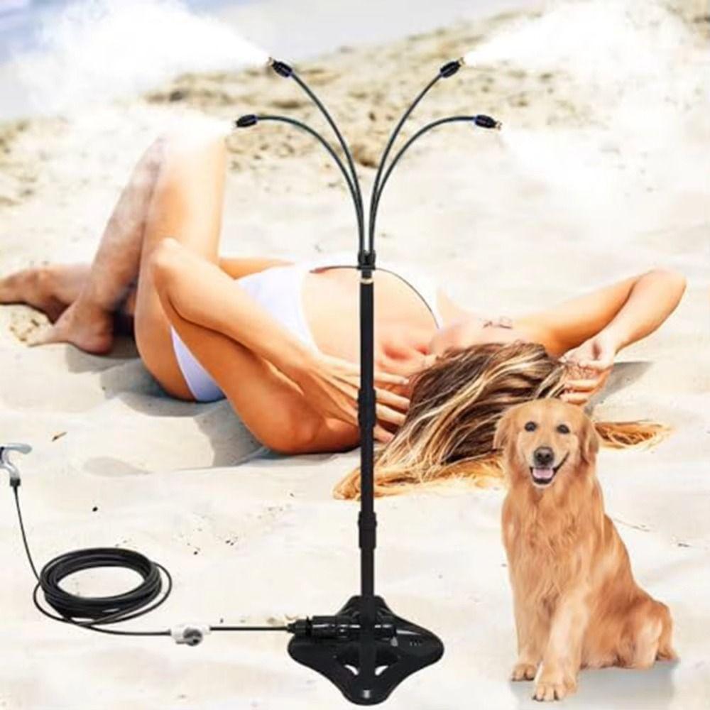 Portable Standing Misters Adjustable Height Portable Misters Sprayer Water Misters Garden