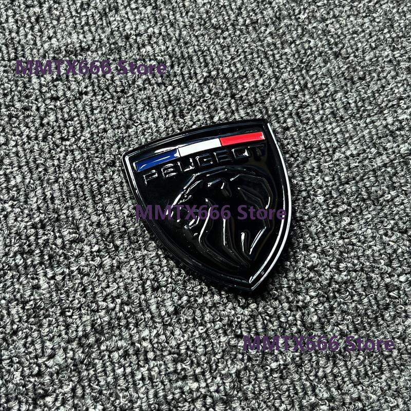 3D Metal Lion Emblem Car Stickers Side Trunk Badges Accessories for Peugeot 207 407 408 308 206 406 507 508 307 4008 5008 3008