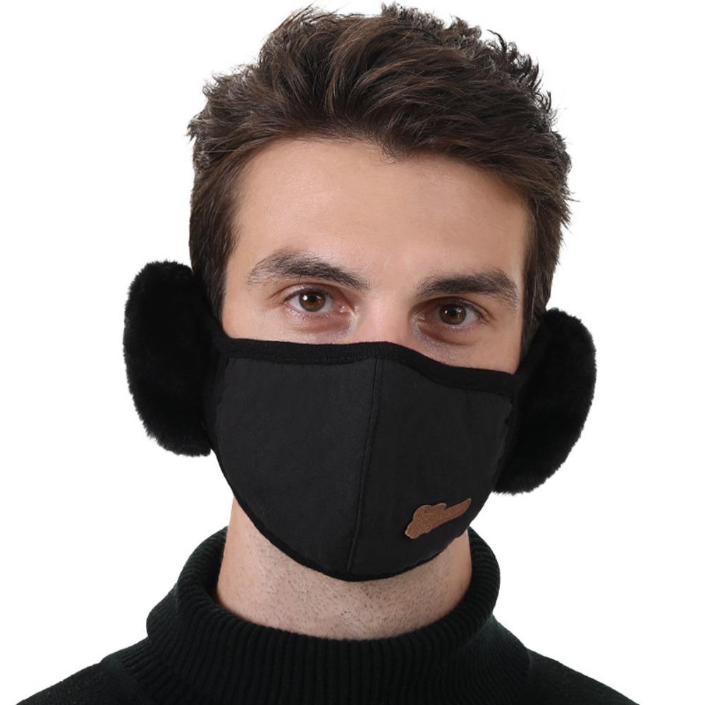 Fashion Breathable Cycling Aldult Earmuffs Windproof Earlap Women's Winter Warm Masks Cold-proof Ear Cover Outdoor