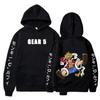 Newest Gear 5 Luffy Graphic Hoodies Sun God Graphic 90s Anime Pullover One Piece Fashion Sweatshirts Casual Winter Male Clothes