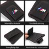 BAAL1 New 2025 Car Glasses Clip Sun Visor Card Glasses Holder Cars Accessories For BMW Motorsport X1 X3 X5 E39 E46 E90 F20 E60 F30 E36