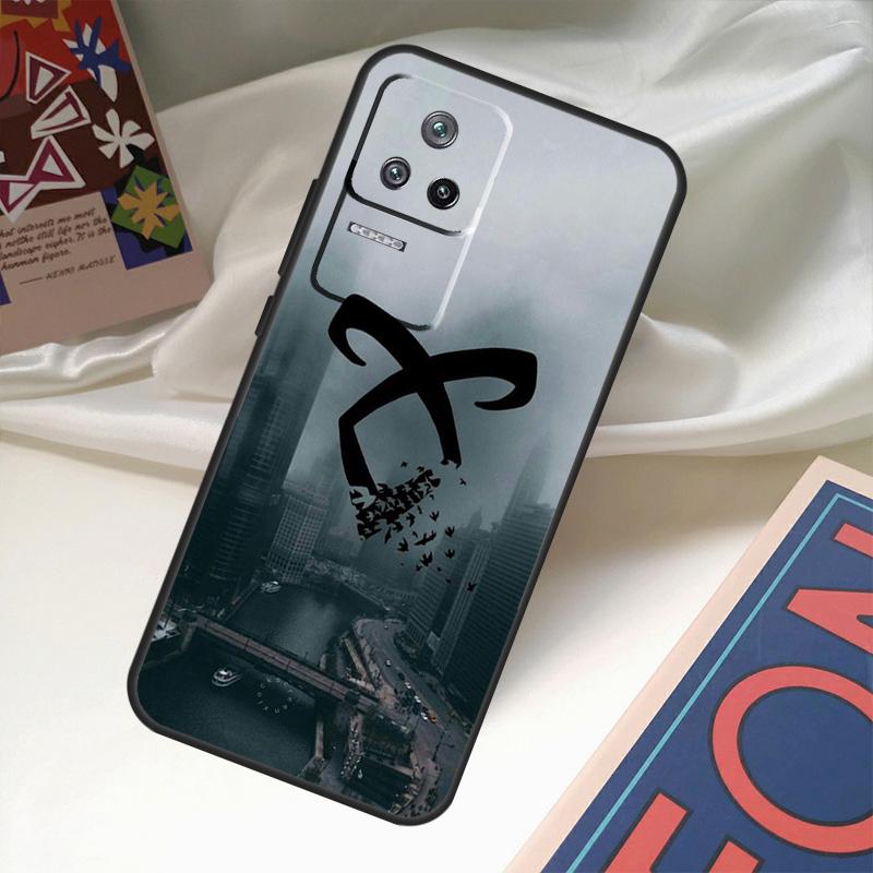 Shadowhunters Angelic Rune Logo Funda For POCO M6 Pro X3 X4 X5 X6 M5s F3 F5 Xiaomi 13T Pro 12T 11T 12 13 Lite 14 Ultra Case