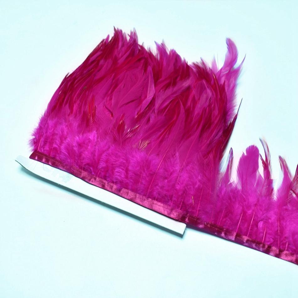 10 метров натуральная тесьма из перьев для шитья одежды, ручной работы, перья для вечеринки, свадьбы, перья для рукоделия, DIY украшение 10-15 см