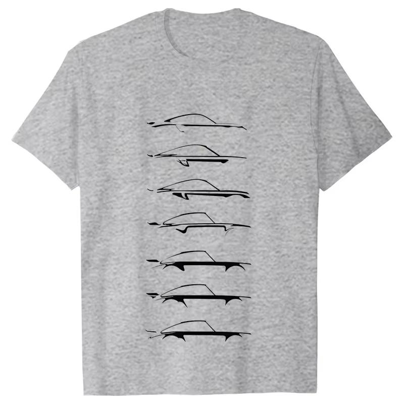 Mens Tshirt Auto Racing Car Design Tshirt Summer Classic Casual Fashion Sports Fitness O Neck Short Sleeve Comfortable Tees