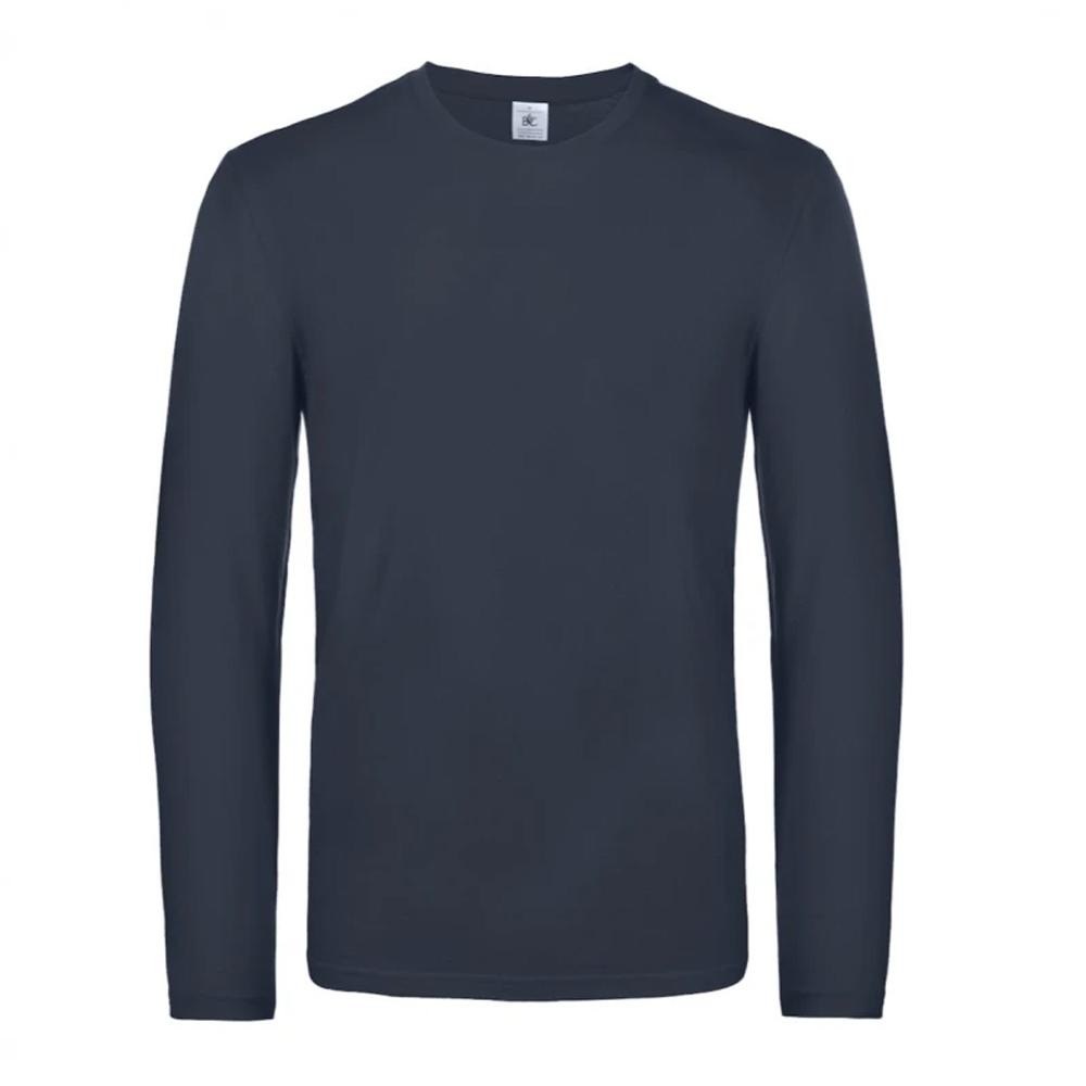 B&C Mens #E190 Long-Sleeved T-Shirt