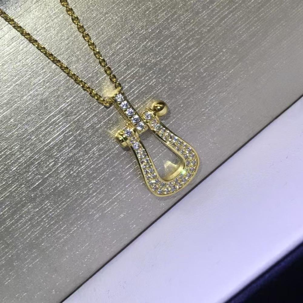 CNC Diamond Necklace High-end Horizontal and Vertical Mini Gypsy Necklace