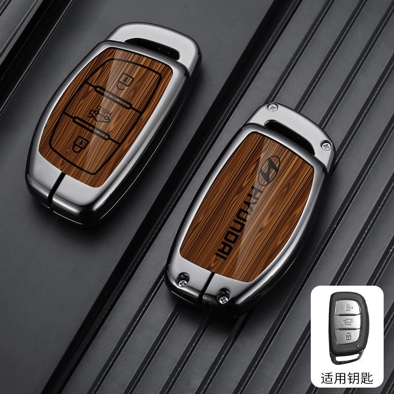 Car Key Shell Fob Key Cover Case Holder For Hyundai Tucson IX35 I30 I20 Kona Coupe Veloster I40 Getz Interior Auto Accessories mn1