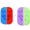 For Switch Controller Case For NS Joycon Cover Skin Replacement Handle Silicone Case With Thumb Grip For Nintendo Switch