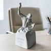 Скульптура «Сделал себя сам» 3D-печатная абстрактная фигурка Статуэтка Вдохновляющая фигурка для рабочего стола Дома Офиса Полки Декор