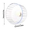 Hamster Running Sport  Running Wheel Double-Bearing Silent Cage Spinner Gerbil Small Animals Running Wheel Pets Accessories