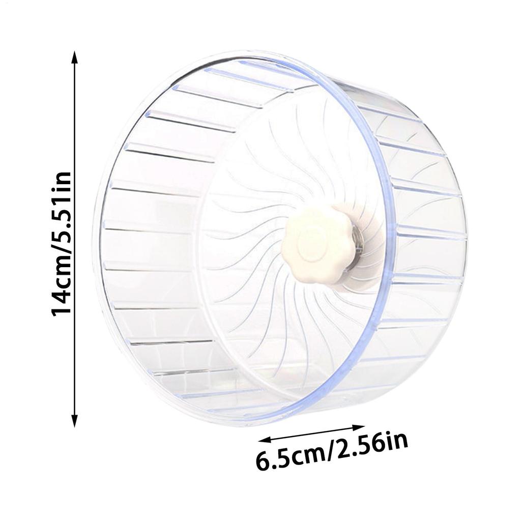 Hamster Running Sport  Running Wheel Double-Bearing Silent Cage Spinner Gerbil Small Animals Running Wheel Pets Accessories