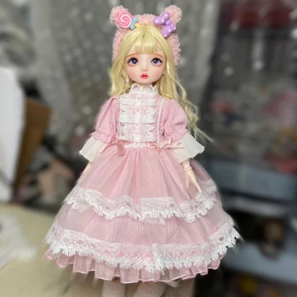 30 см Кукла для макияжа Bjd 22 шарнира Одевающаяся кукла Кукла-девочка Подарок на день рождения Шарнирная кукла Bjd 1/6 Кукла Bjd Полный набор