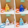 Trendy Cartoon Kids Backpack Stylish Canvas Crossbody Bag For Boys And Girls