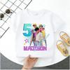 2026 Новая K-POP Saja Boys Принт Короткий Рукав Весенняя Семейная Одежда для Мальчиков и Девочек Милая Хлопковая Футболка для Мальчиков и Девочек