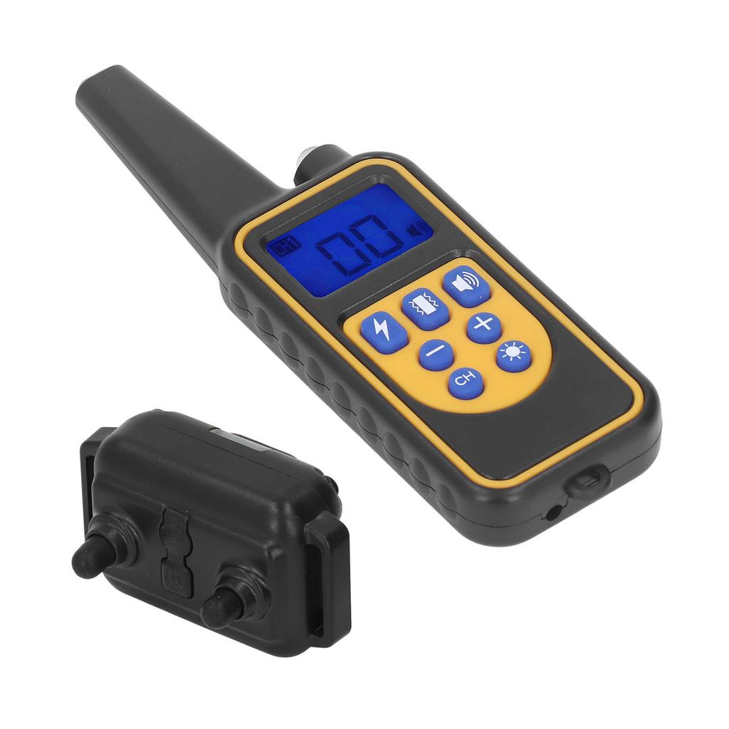 Электронный ошейник для собак IP65, водонепроницаемый, регулируемая чувствительность, 4 режима тренировки, перезаряжаемая собака