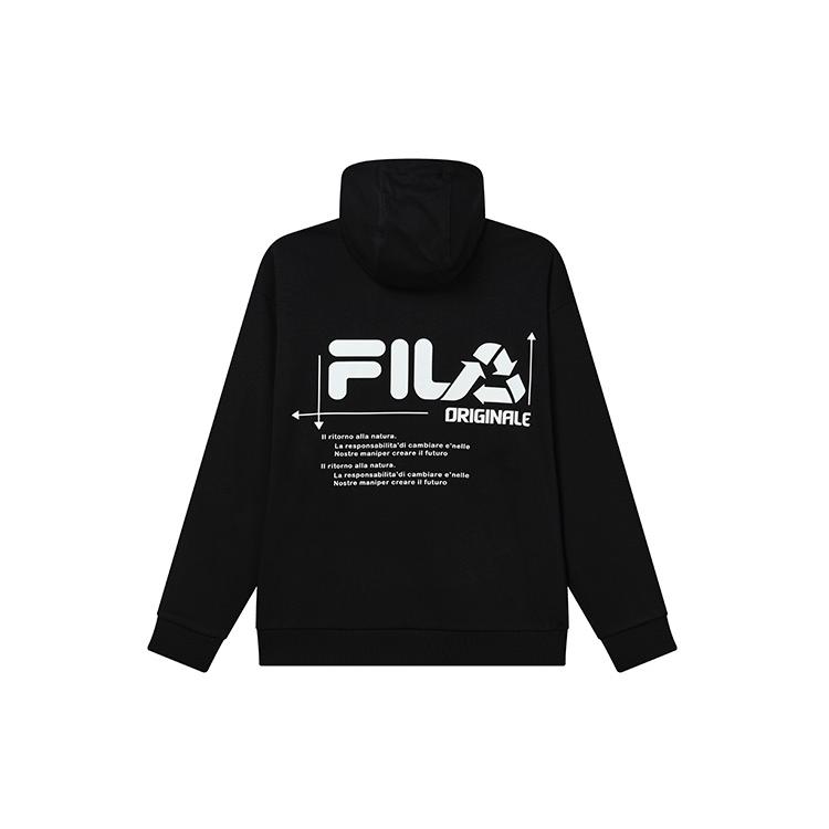 Fila Толстовка мужская Иссиня-черная F11M239204F-BK
