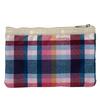 LeSportsac Косметичка 3ZIP 7158 (ЛеСпортсак) Женский (РОЗОВАЯ КЛЕТКА) [Элемент]