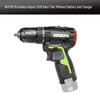 Бесщеточный ударный шуруповерт Wickes WU131X: Многофункциональный электрический молоток-дрель с перезаряжаемой литиевой батареей для сверления стен
