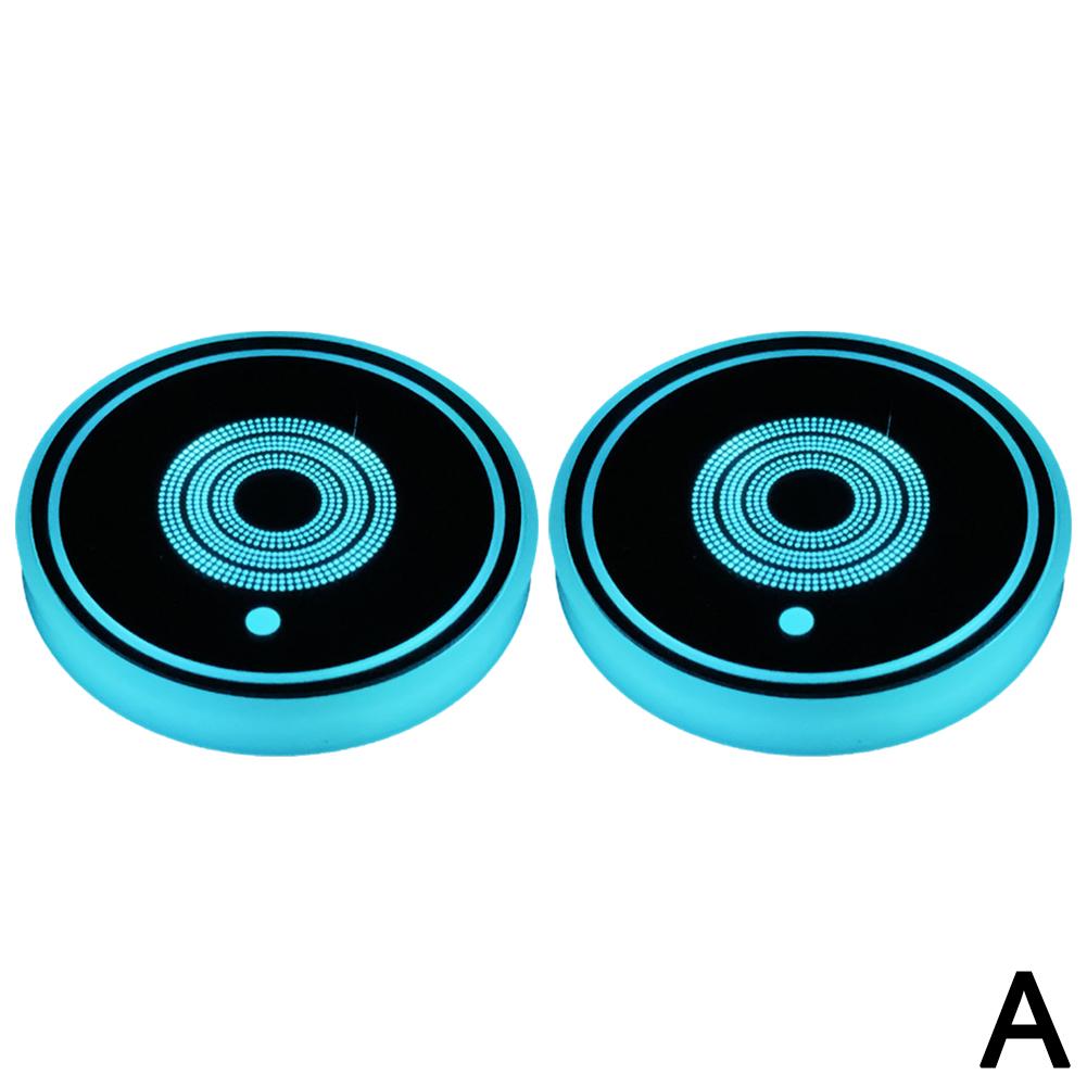 Светодиодный светящийся автомобильный держатель для стакана воды, подстаканники, светодиодные автомобильные подстаканники, перезаряжаемые подсвечивающиеся автомобильные аксессуары для держателей стаканов