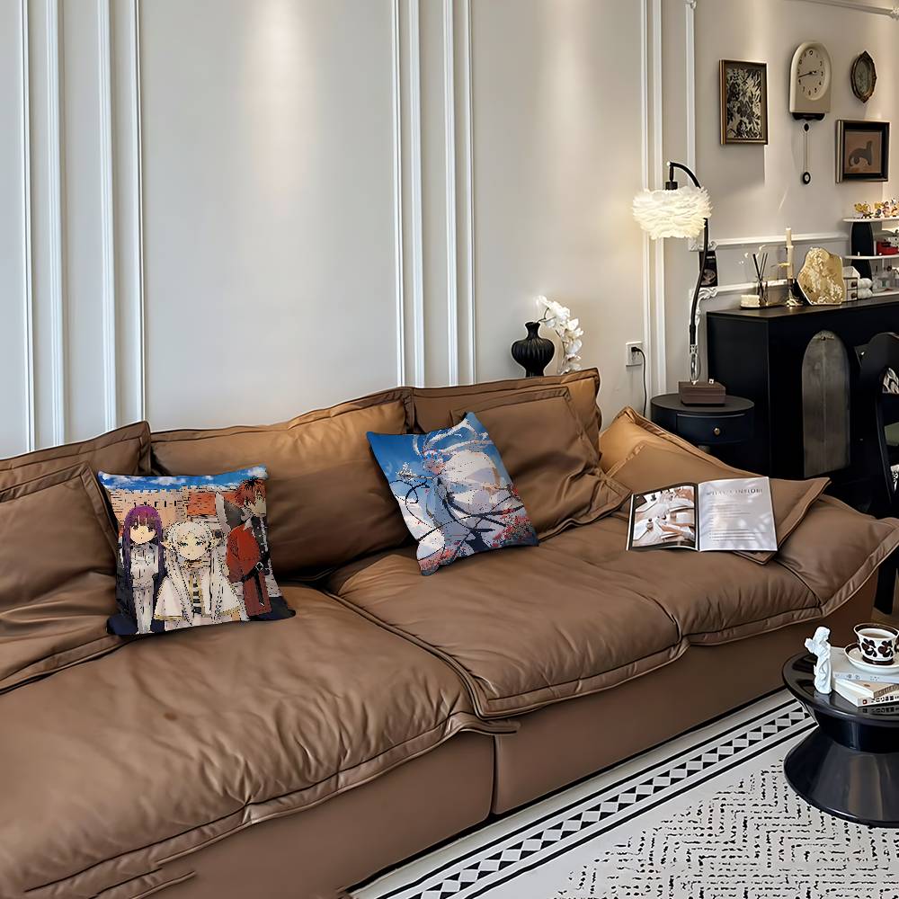 Милая наволочка F-Frierens, съемная, моющаяся, чехол для подушки – Мягкий лен для любого сезона