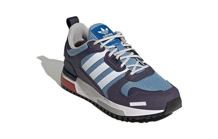 adidas Originals ZX 700 Спортивные Устойчивые к истиранию Дышащие Низкие Детские Повседневные Кроссовки Черно-Синие HP8871