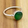 Green Onyx 925 Sterling Silver Ring, Onyx Gemstone Handmade Women Boho Ring