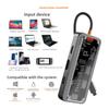 Basic 5 In 1 Usb A Usb C Hub Dock For Computer Phone Multi-Functional Usb 3.0 Network Usb Hub Type C Dock Extender