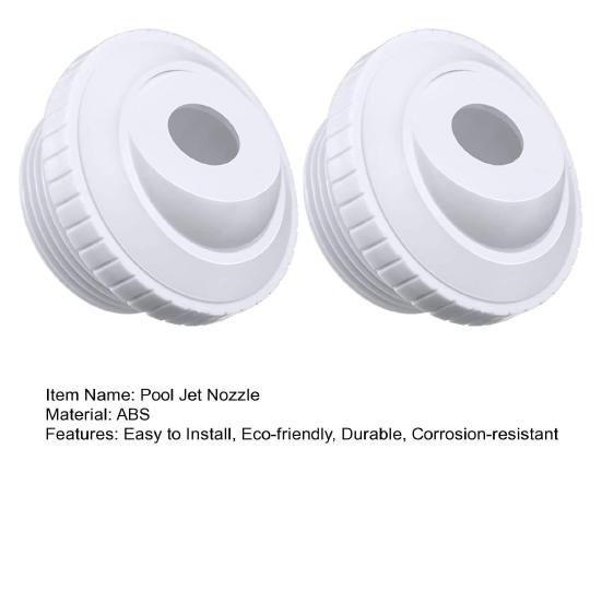 2 шт. насадка для бассейна 1,5 дюйма, кольцо с резьбой, гидромассажная ванна, направленный поток, входная форсунка, замена форсунки для возврата в бассейн для очистки