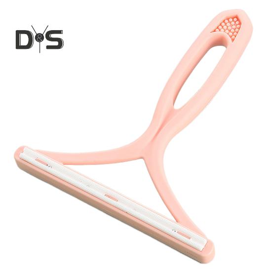 Щетка для уборки шерсти домашних животных Эргономичная ручка Нескользящая щетка для чистки дивана, ковра, сиденья автомобиля Инструмент для ухода за шерстью собак и кошек