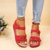 Summer Women Sandals Vintage Roman Sandals Female Fashion Non Slip Beach Shoes Open Toe Walking Women Shoes Zapatos Para Mujeres