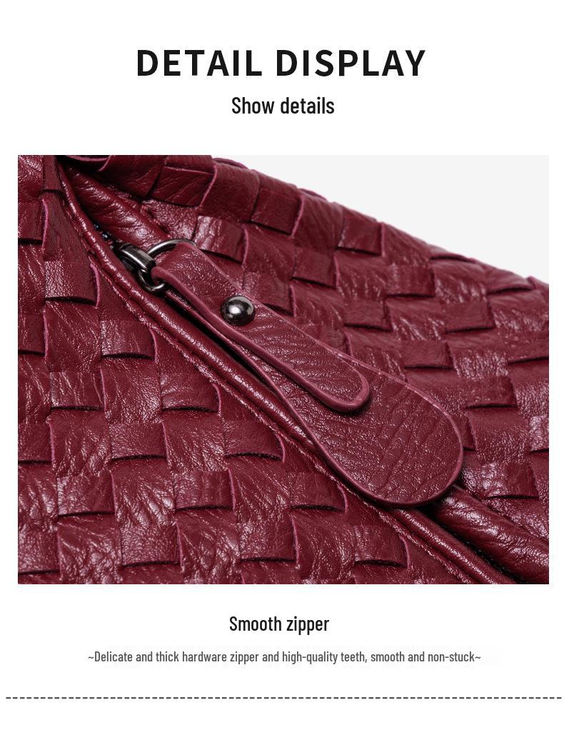 Европейская и американская женская большая плетеная сумка ручной работы - Ручная работа, на одно плечо или через плечо, большой вместимости.