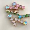 Small Barrettes Rhinestone Hairpin Female Hair Accessories Beads Hair Clip Korean Style Headwear