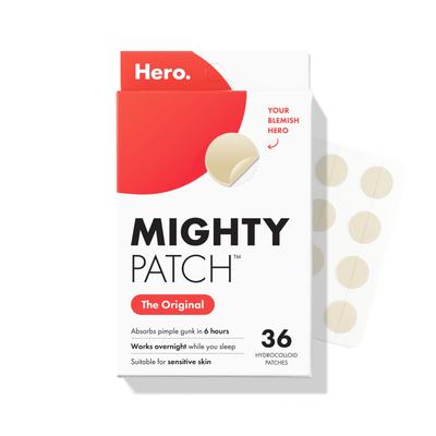 Mighty Patch Mighty Hero Косметические пластыри Гидроколлоидные Пластыри от прыщей Впитывающие Точечные Точки (36 Пластырей В 1 Упаковке)