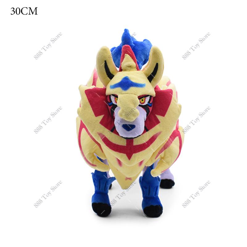 Plush Shiny Gyarados Charizard Mega Rayquaza Hisuian Zorua Ho-Oh Lucario Butterfree Anime Stuffed Peluche Kids Xmas Gift