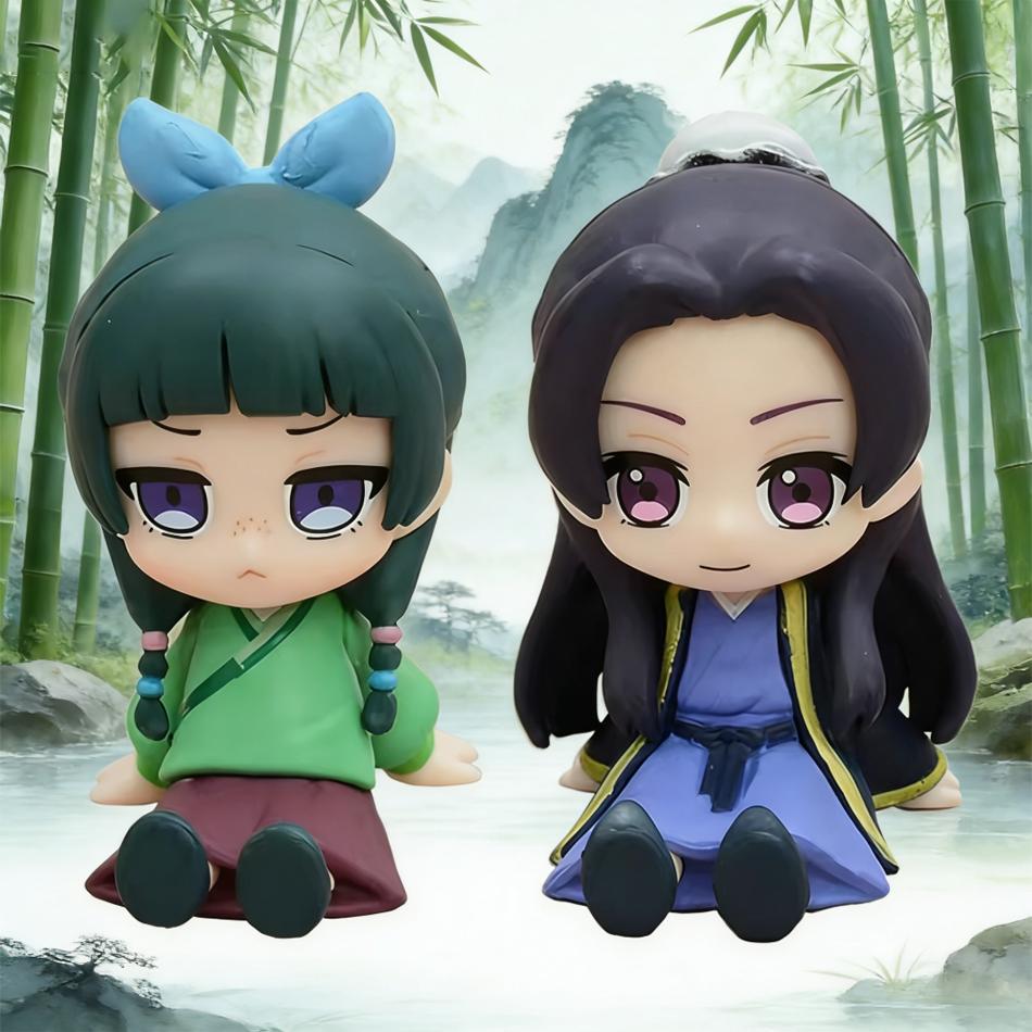Аниме Дневники аптекаря Фигурка Маомао Экшен Статуя Цзиньси ПВХ Модель Коллекция Мини Милая Фигурка Маомао Кукла Подарок