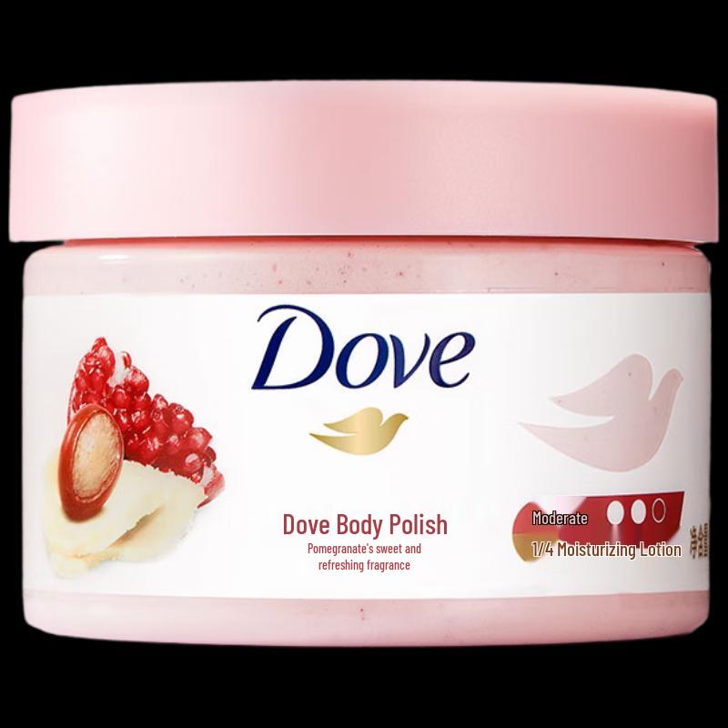 Крем-гель для душа отшелушивающий Dove с гранатом и маслом ши