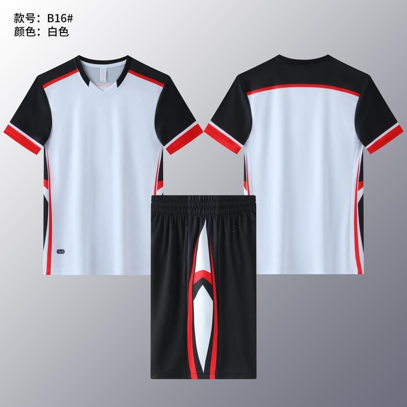 New volleyball jersey suit Men's and women's same short-sleeved volleyball tennis table tennis jersey Team competition training sportswear