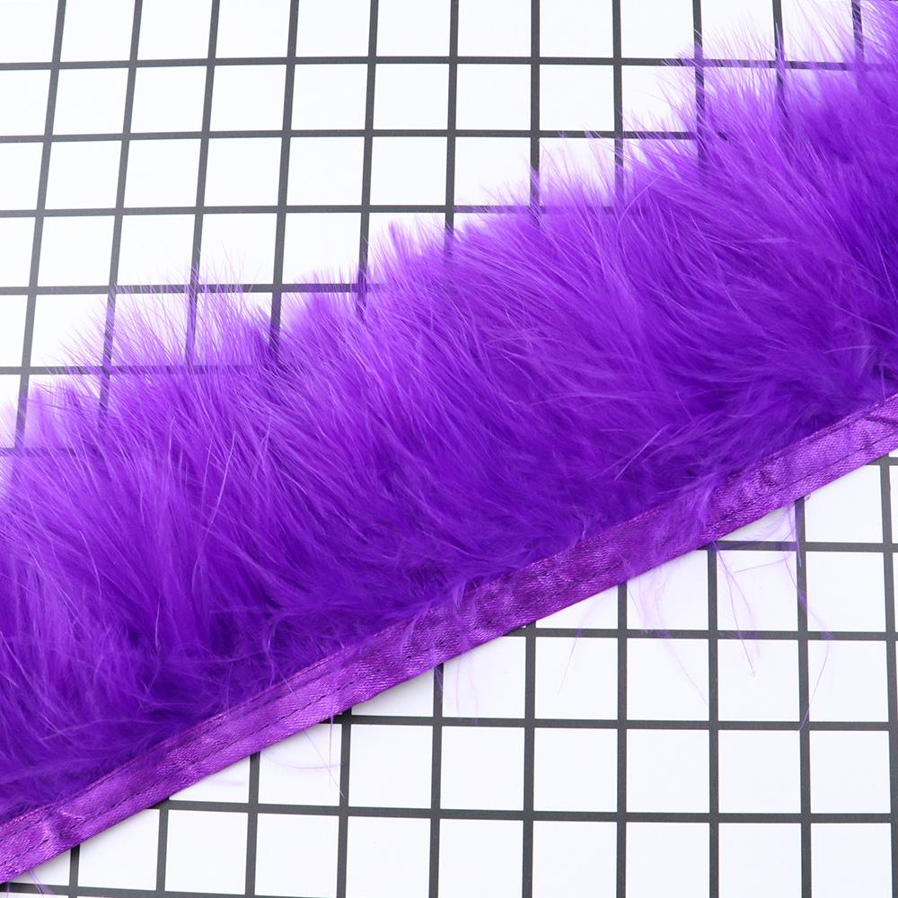 8-10Cm Marabou Turkey Feathers Trim Ribbon Diy Crafts Wedding Party Decor Sewing Clothing Accessories Handmade Home Plume Decor