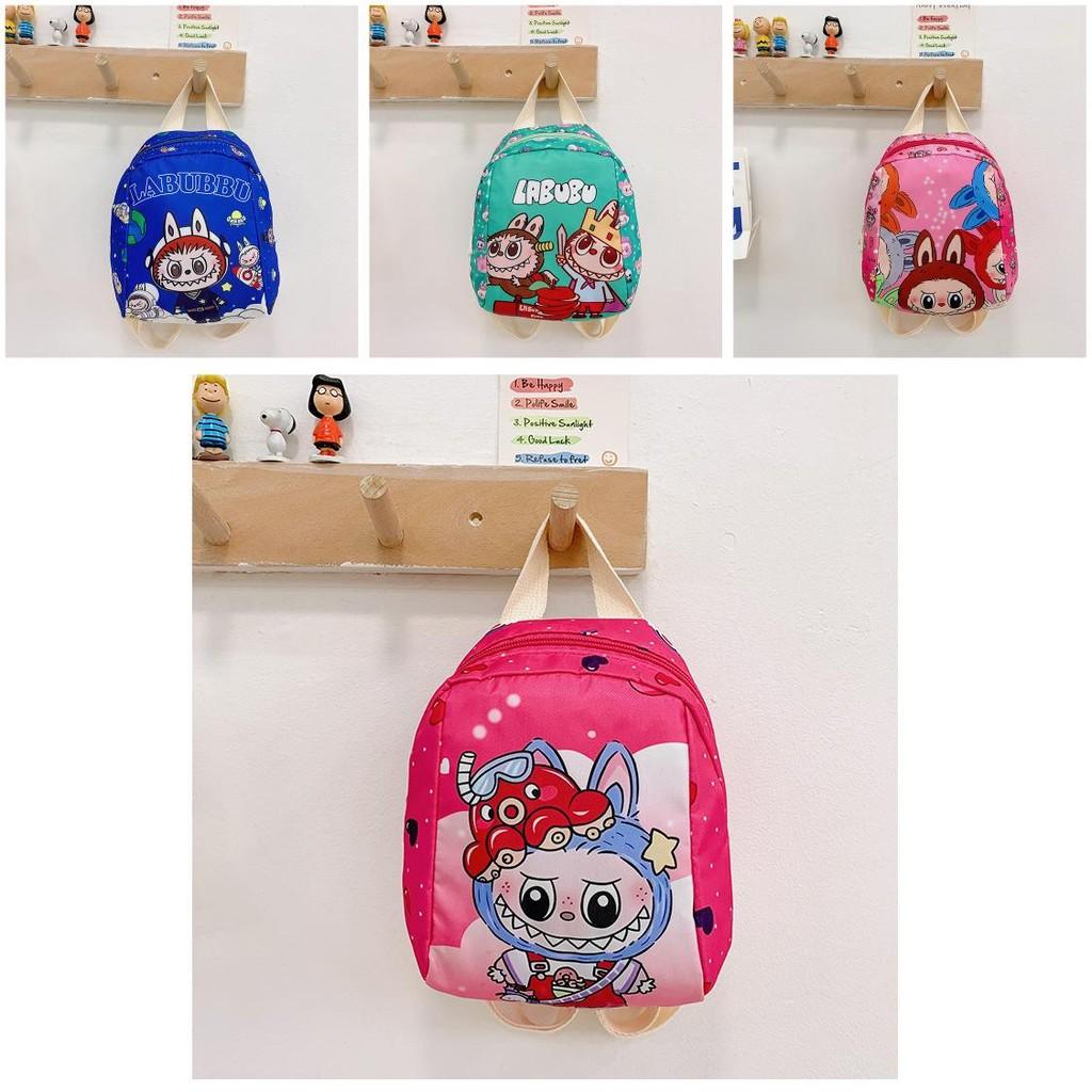 Adorable Cartoon Kids Backpack For Boys And Girls Lightweight Nylon Design Perfect For Preschool