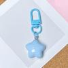 5pcs noctilucent Friendship Stars Keychain Resin Backpack Pendant  Home Decoration