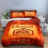 Arsenal Logo Bedding Set Bedding Duvet Cover Set Duvet Cover Pillowcases Home Decor (1 * Duvet Cover 2 * Pillowcases, without duvet insert)