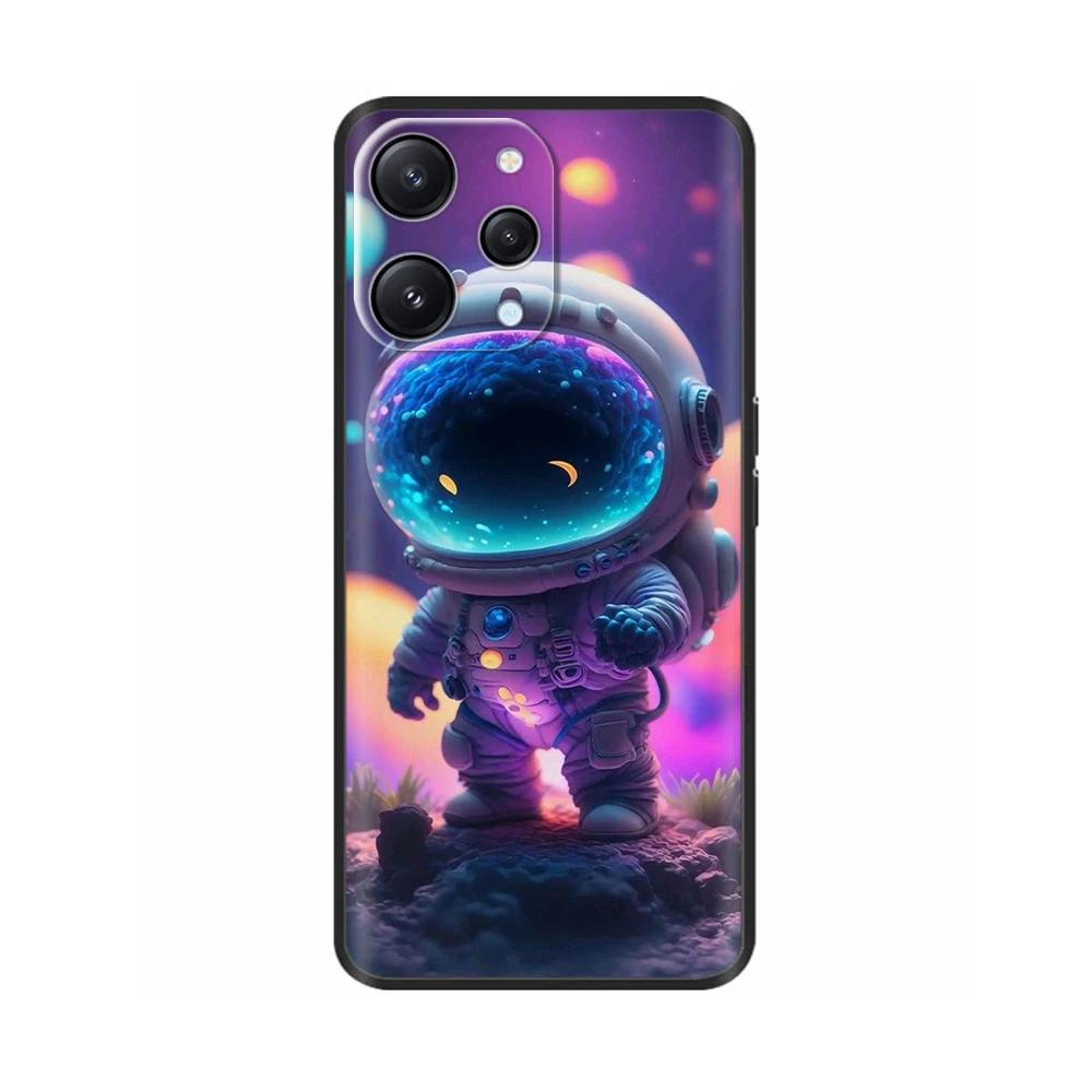 Shockproof Cover For Redmi 12 Case Animals Painted Soft Phone Back Cover For Xiaomi Redmi 12 4G 5G Redmi12 Cases Fundas Bumper