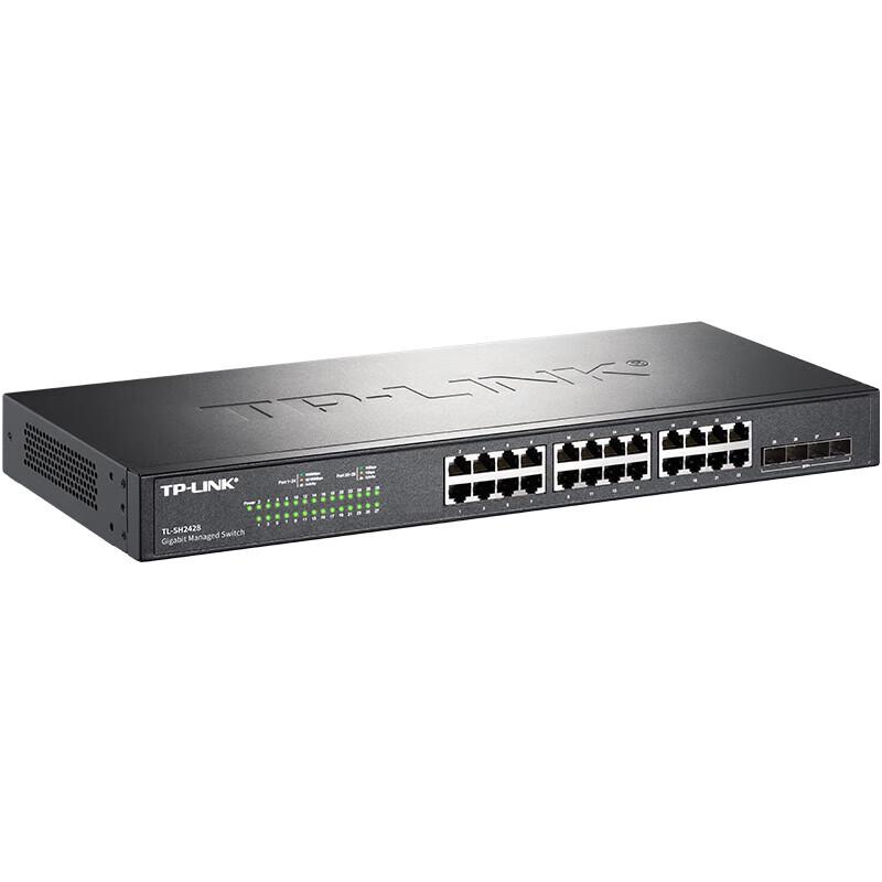 TP-LINK TL-SH2428 24GE+4SFP 10 Gigabit Cloud Managed Switch