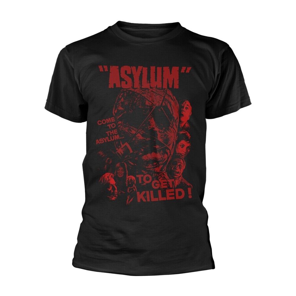Красная футболка унисекс Plan 9 Asylum Asylum