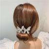 Tools Crystal Elegant Bud Hairpin Butterfly Hair Clip Butterfly Shape Hairpins Bun Maker