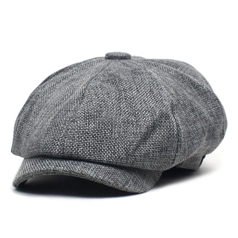 Восьмиугольная шляпа, дышащий берет, мужская шляпа с утиным язычком, кепка в стиле ретро, ​​модная мужская шляпа