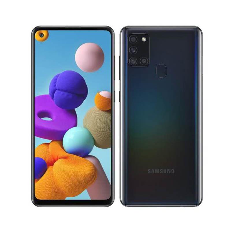 Восстановленный Оригинальный Samsung Galaxy A21s A217F 3 ГБ ОЗУ 32 ГБ ПЗУ Мобильный телефон с одной SIM/двумя SIM-картами